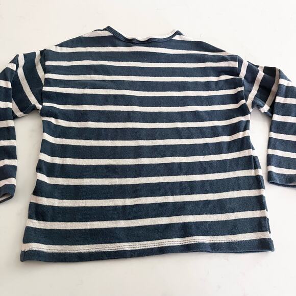 Zara boys striped long sleeve top 4/5 - Picture 3 of 6